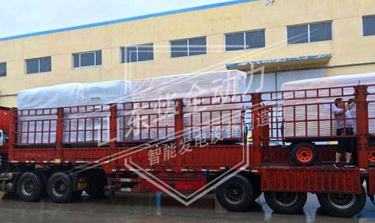 頂風(fēng)冒雨，華全發(fā)貨忙！400kw玉柴靜音型發(fā)電機(jī)組發(fā)往鄭州